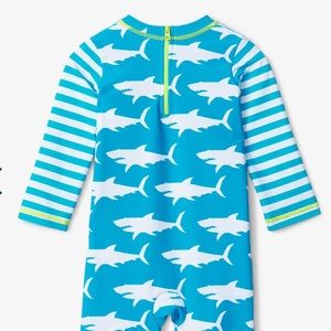 Hatley Baby-Boys One Piece Rashguard Swimsuit 12-18 months nwt